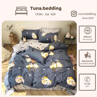 Chăn ga poly mèo cat