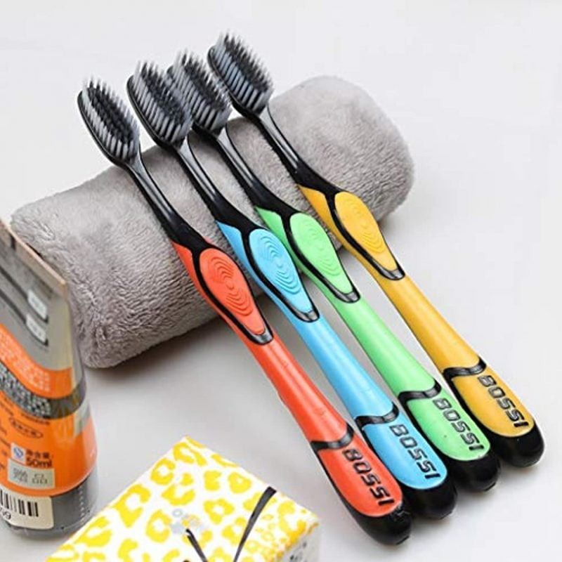 Bàn chải đánh răng Bossi 921 Hàn Quốc - Bàn chải than tre hoạt tính