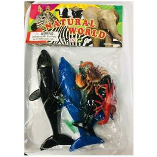 Bộ đồ chơi thú nhà, thú rừng, thú biển, côn trùng