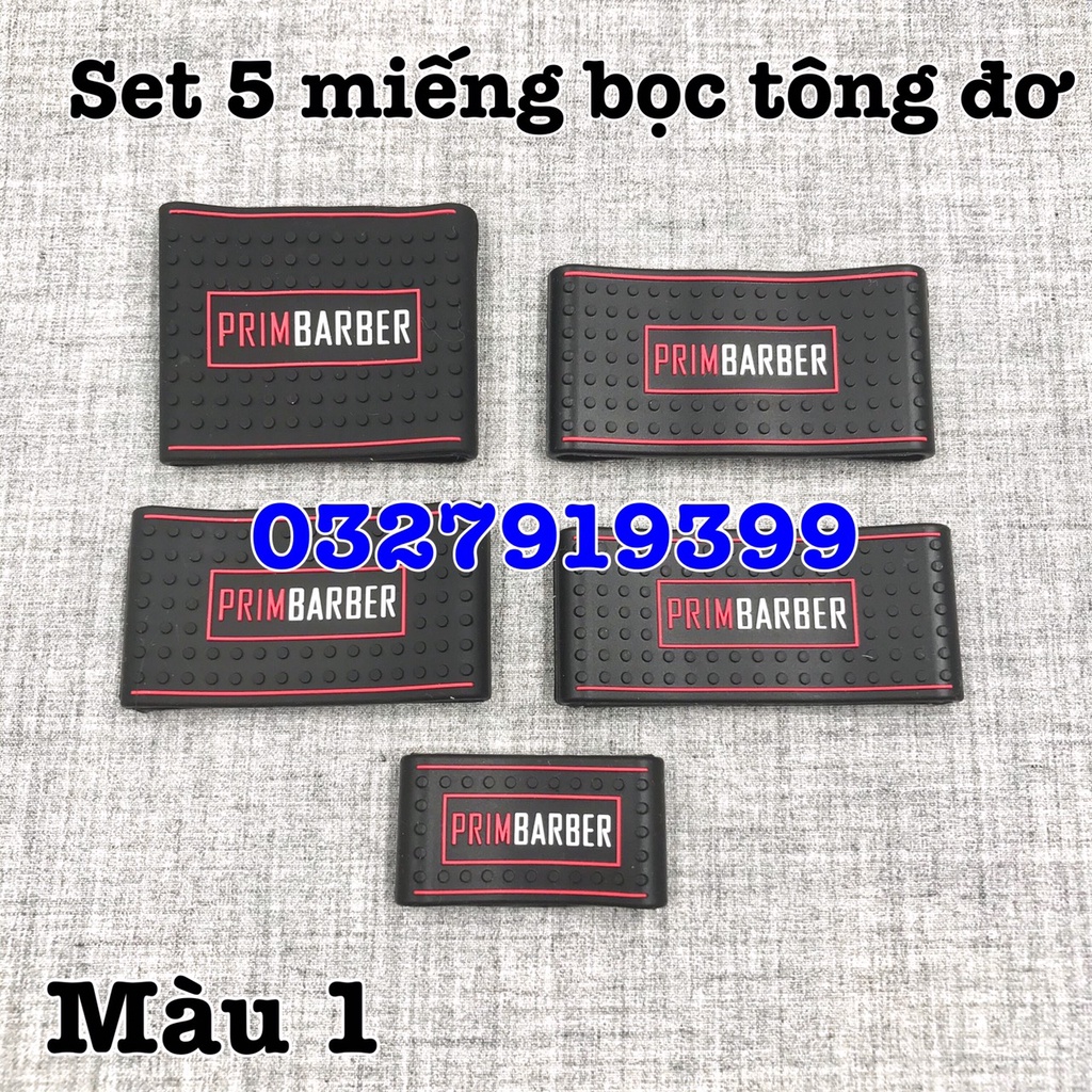 ✅ Set 5 chiếc - Bọc tông đơ cao su chống trơn SL186