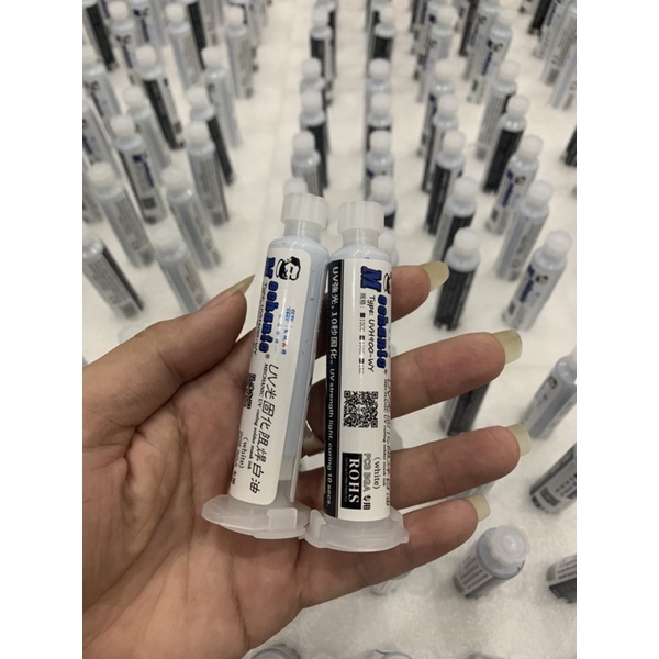 Keo UV Xanh/Trắng/Đen