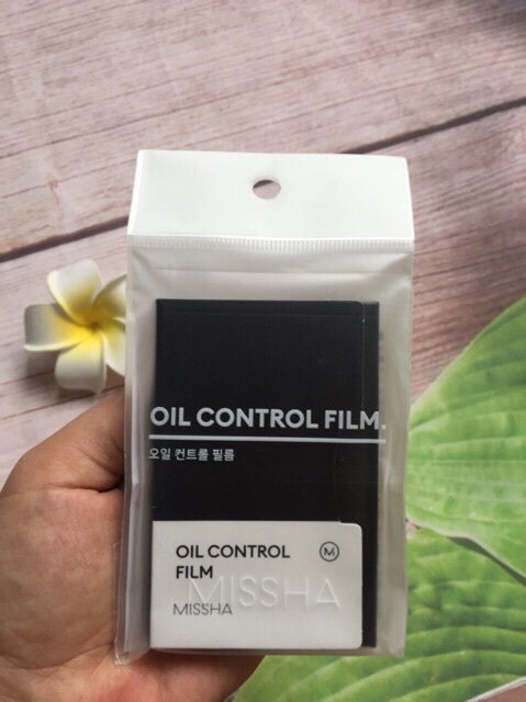 Giấy thấm dầu Missha Oil Control Film (Blue - 50 tờ)