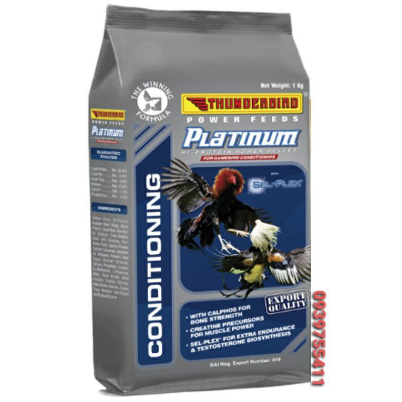 1KG Ngũ Cốc Cho Gà Đá Ngũ Cốc Gà Nòi Ngũ Cốc Gà Tre thunder bird platium ngũ cốc phi xam ngũ cốc phil