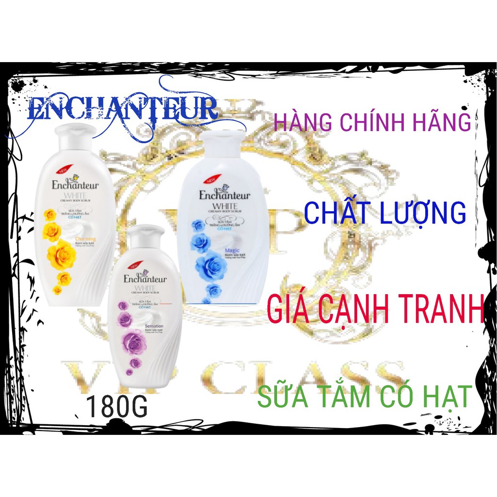 Sữa tắm dưỡng ẩm có hạt 180g