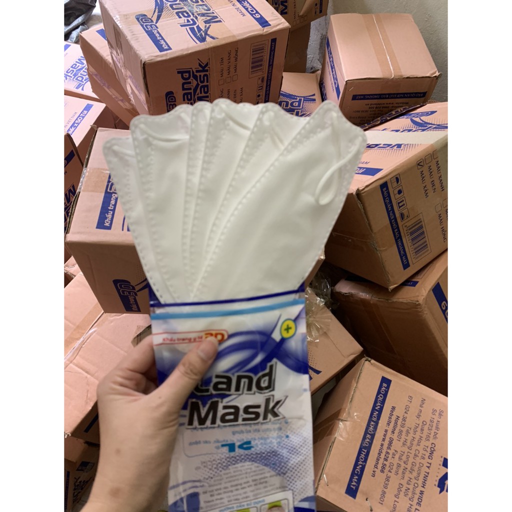 Khẩu trang y tế AMI 4 lớp giấy kháng khuẩn hàng công ty hộp 50 chiếc | BigBuy360 - bigbuy360.vn