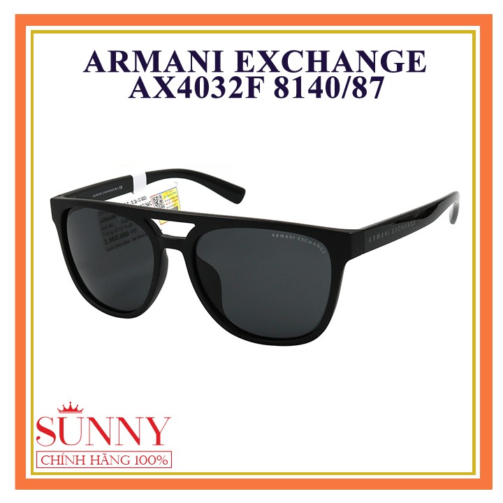 AX4032F 8140/87 - mắt kính Armani Exchange chính hãng, bảo hành toàn quốc