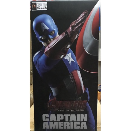 Đồ chơi mô hình nhân vật CRAZY TOYS đội trưởng captain america