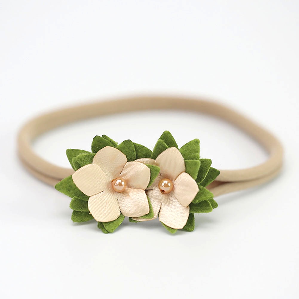 Set 3 Băng Đô Hoa Co Giãn Cho Bé Gái