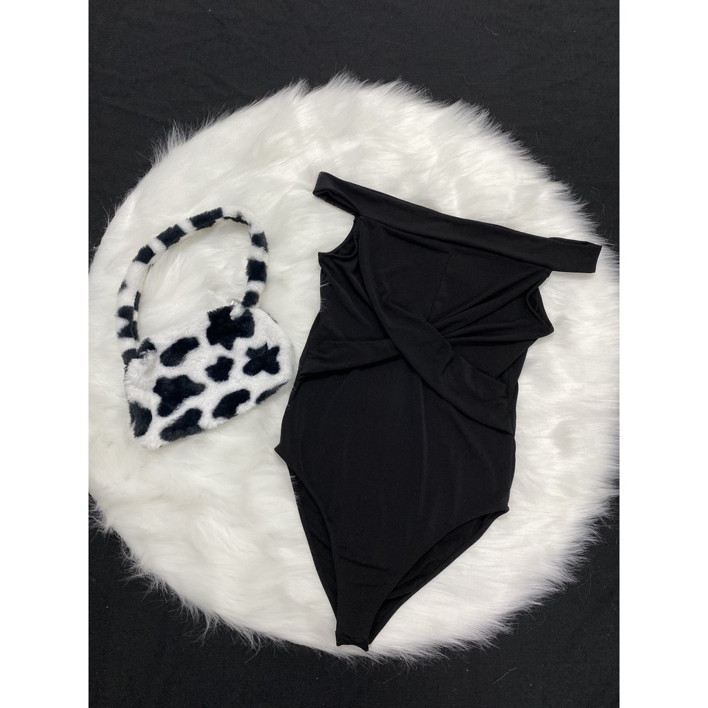 [XUẤT XỊN] Bodysuit nhung, trễ vai đen và cổ lọ (nhiều loại 😆) | BigBuy360 - bigbuy360.vn