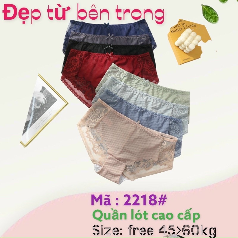 Quần lót nữ chất su lanh pha ren sexy quyến rũ thông thoáng nhẹ nhàng