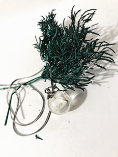 Dây chuyền bồ công anh mây trắng