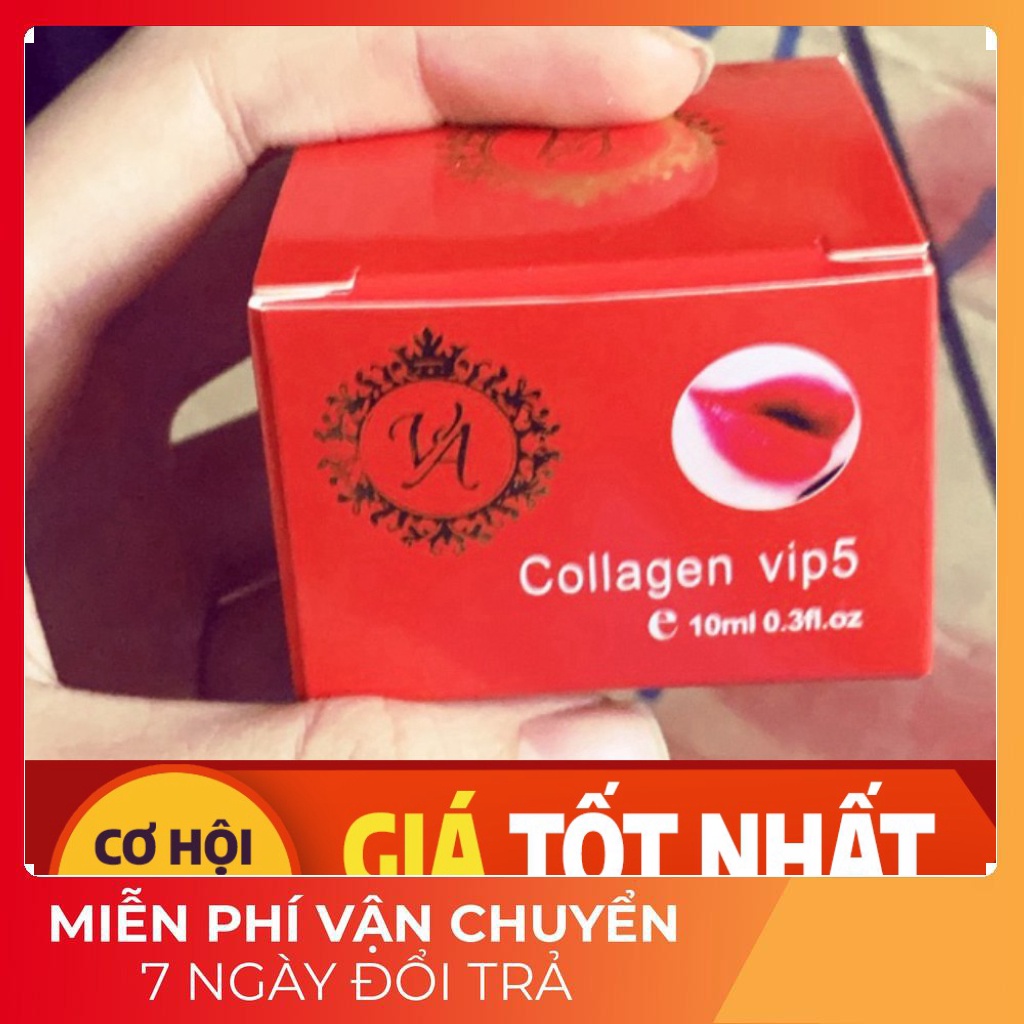 Dưỡng môi colagen vip5