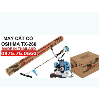 Máy cắt cỏ oshima tx260 - hàng thái lan -bh 12 tháng - tặng chai nhớt chính hãng