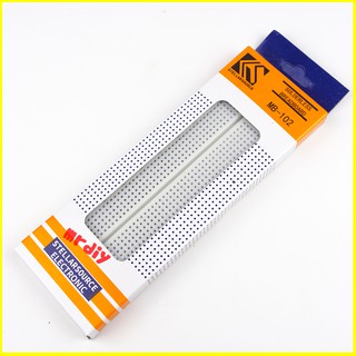 Bo Cắm Test Linh Kiện 165×55×10mm ( Test Board ) 830 lỗ cắm