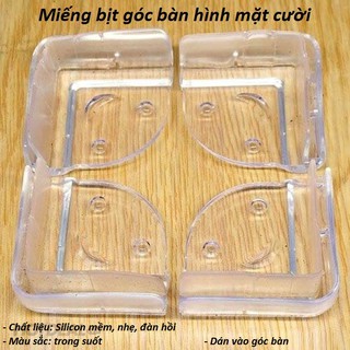 Miếng bịt góc bàn mặt cười tiện lợi