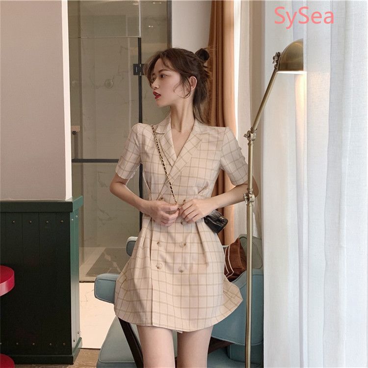 Đầm Midi Tay Ngắn Phong Cách Retro | BigBuy360 - bigbuy360.vn
