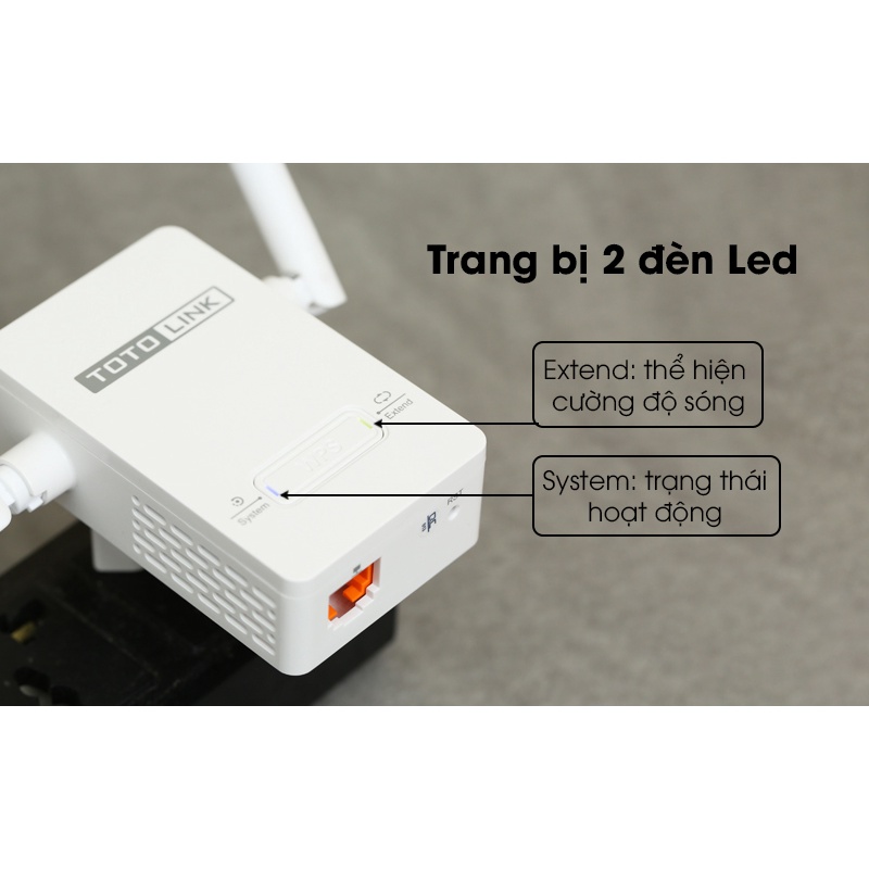 Kích wifi Totolink EX200  chuẩn tốc độ 300Mbps- hàng chính hãng