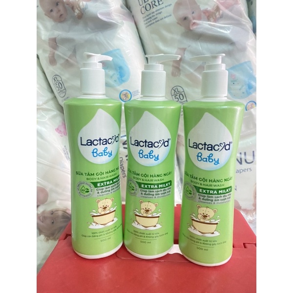 Tắm gội lactacyd 500ml 250ml