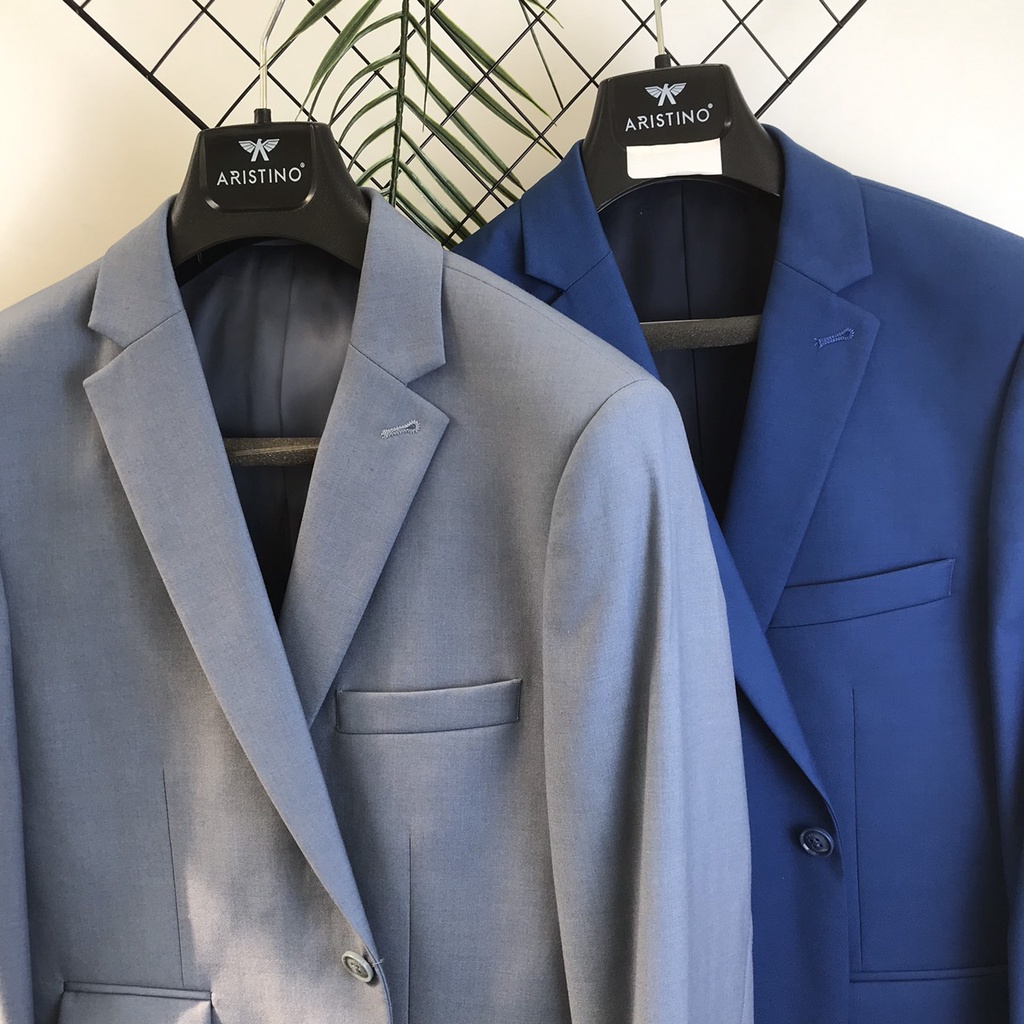 Bộ VEST nam Aristino CHÍNH HÃNG tag 4200k from ôm quần ly vĩnh viễn ASU010W7