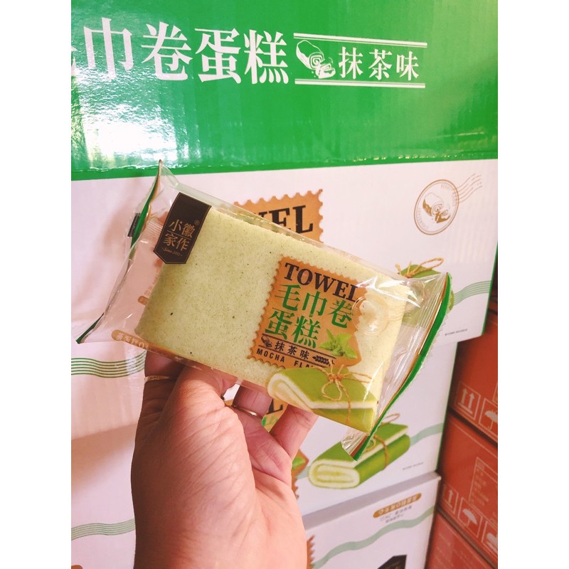 Bánh cuộn matcha kem 1 cái❤️freeship