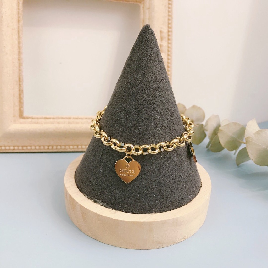 Vòng Tay Gucci Chất Liệu Thép Titan