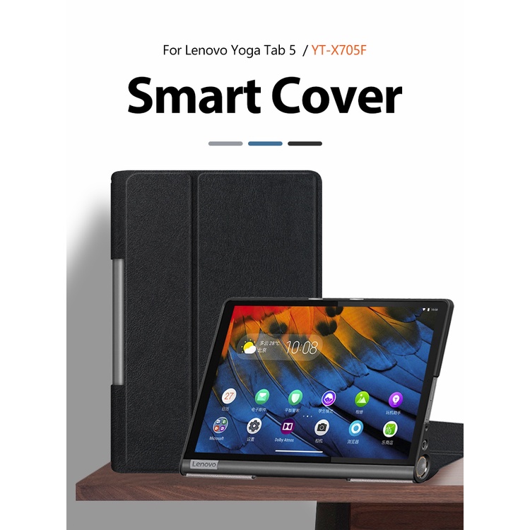 Bao Da Máy Tính Bảng Nam Châm Cho Lenovo Yoga Smart tab 5 2019 tab YT X705X YT X705F
