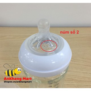 Bình sữa thuỷ tinh Avent Natural 240ml