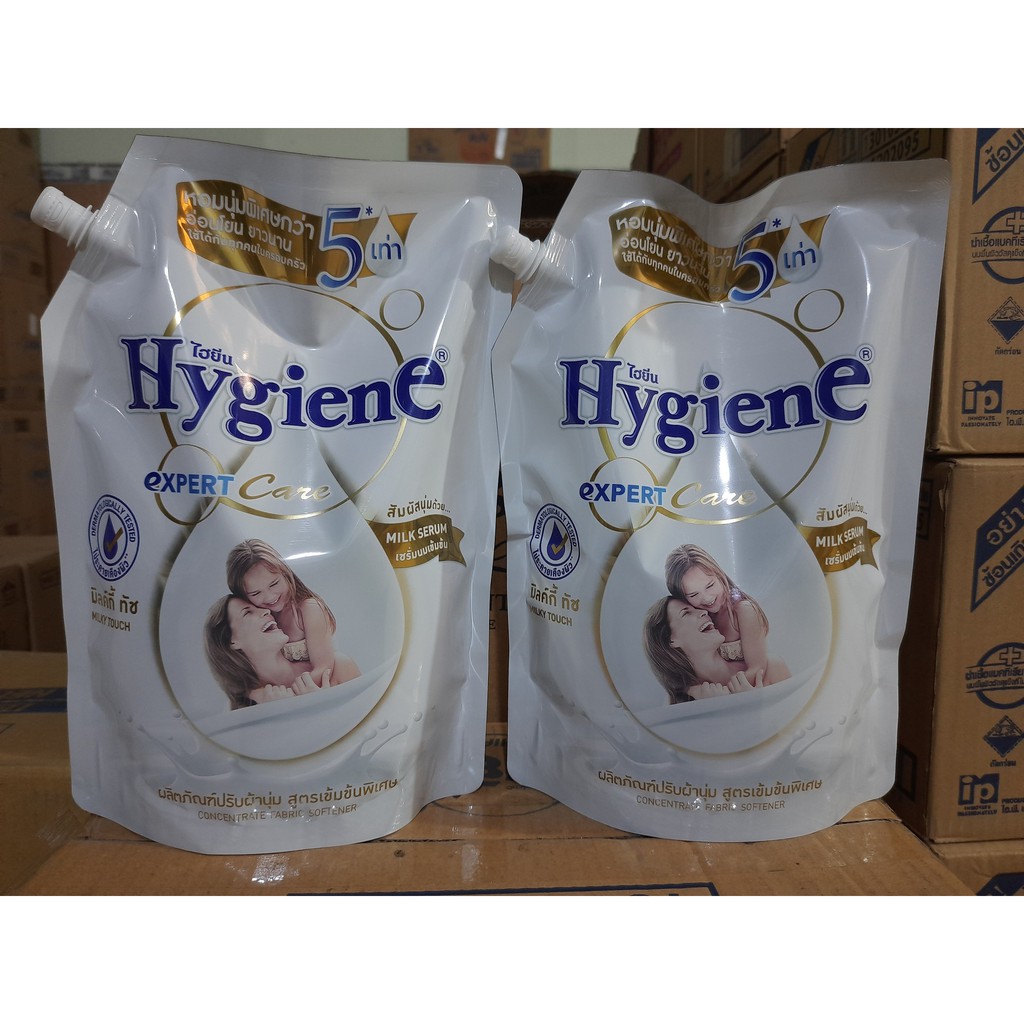 (HCM) Nước xả vải Hygiene trắng đậm đặc túi 1.3 lít
