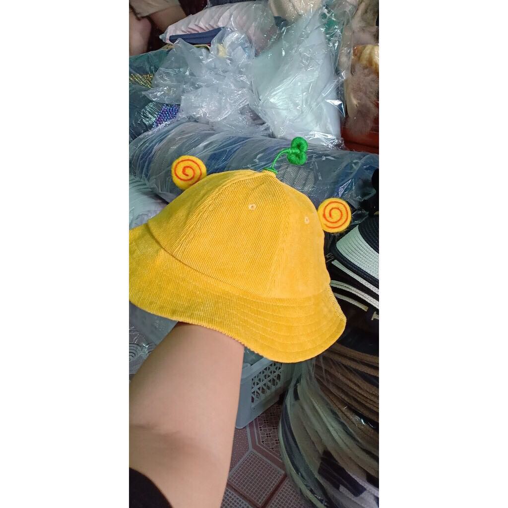 Nón bucket mầm cây đáng yêu cho bé - Hàng có sẵn