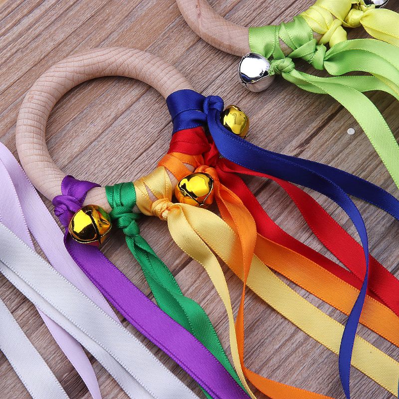 ✿ Đồ Chơi Cảm Biến Tự Nhiên Màu Be Cho Bé Sơ Sinh