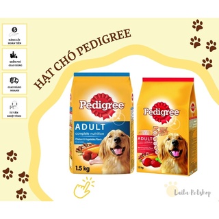 Hạt thức ăn pedigree cho chó gói 1,5kg