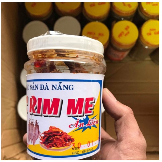 Mực rim me Đà Nẵng 52k/ hộp 200gr