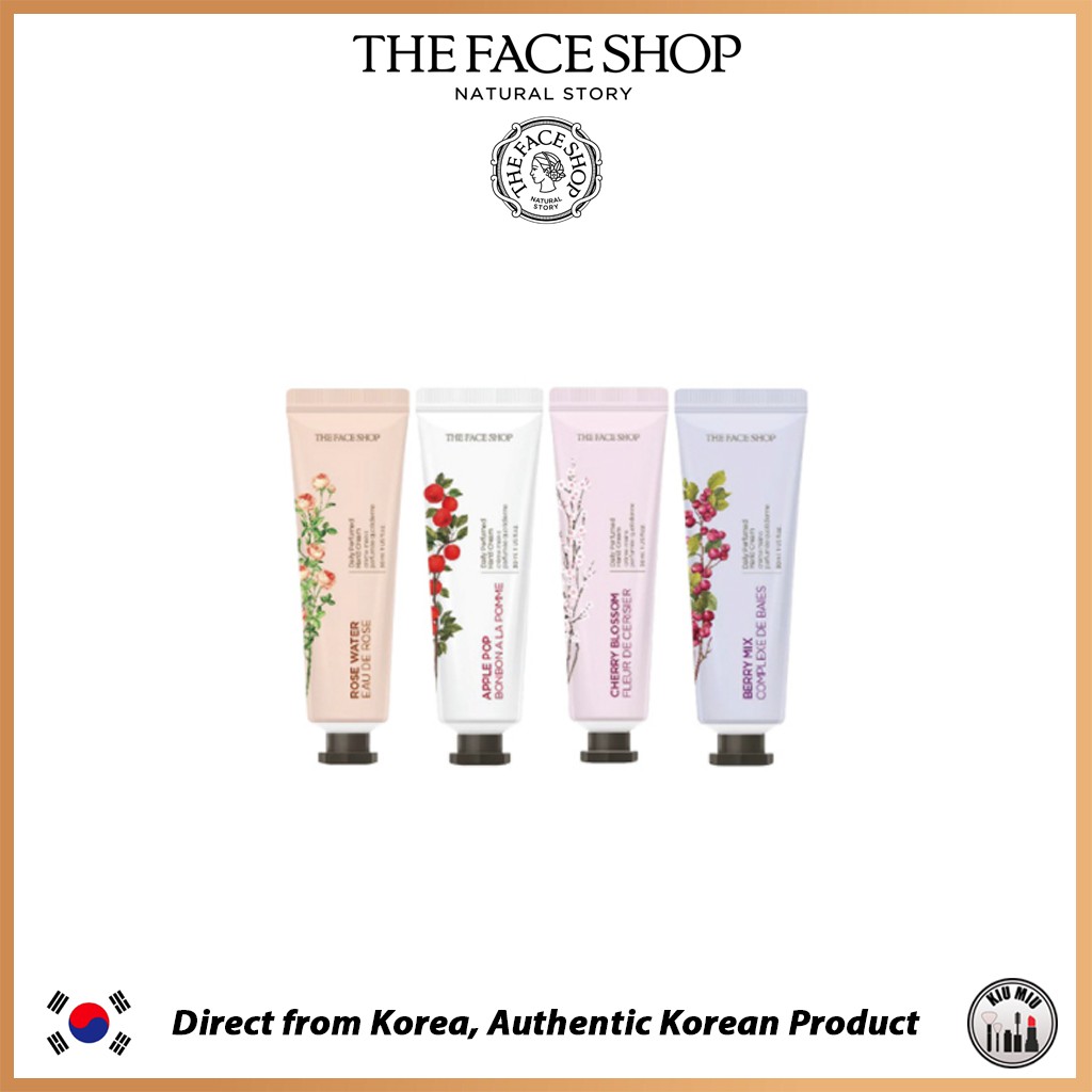 THE FACE SHOP DAILY PERFUME HAND CREAM 30ml *ORIGINAL KOREA*