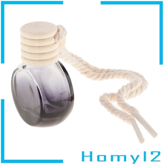 10ml Perfume Bottle Essential Oil Diffuser Air Freshener Car Decor Round