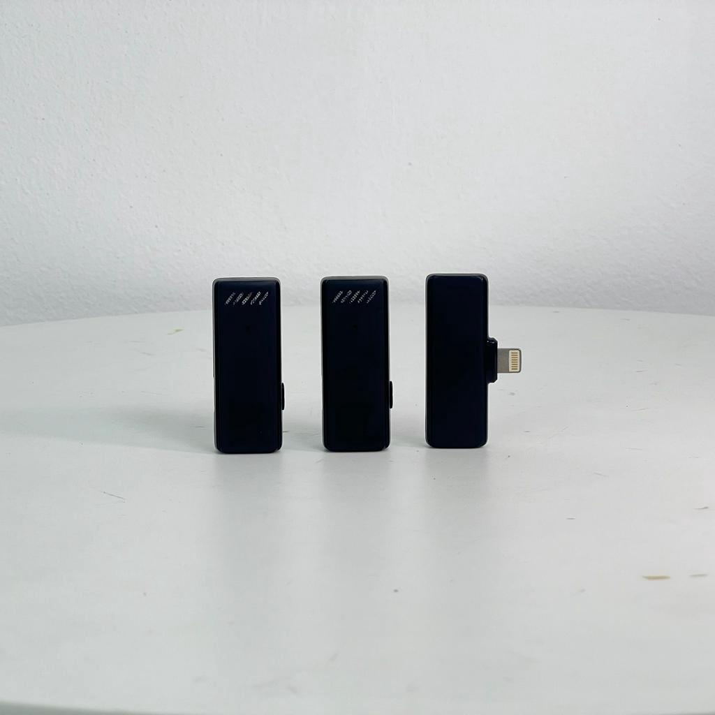 Bộ 2 micro thu âm không dây hỗ trợ livestream