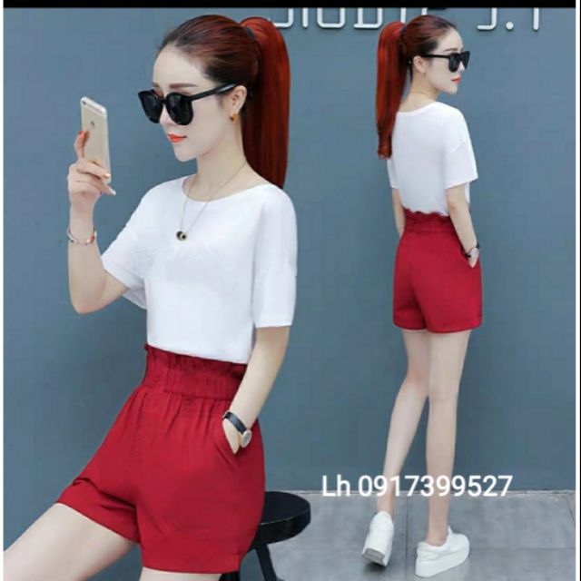 BỘ ĐỒ HOT GIRT MÙA HÈ SET ĐỒ BỘ ĐÙI ỐNG RỘNG