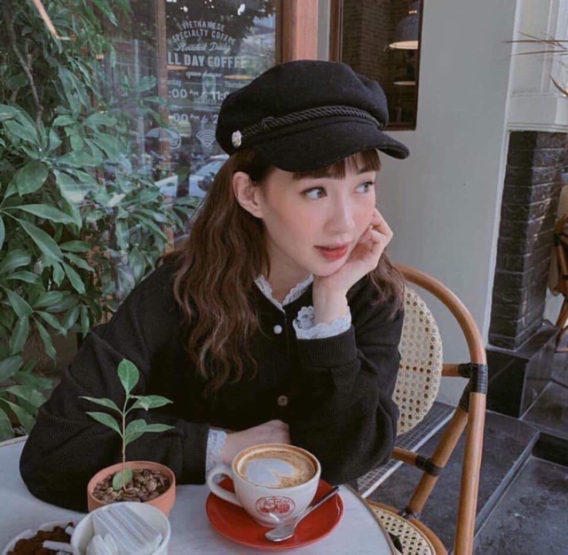 (Có sẵn) Áo len viền ren tiểu thư / Khoác cardigan len Quảng Châu (có ảnh thật) | BigBuy360 - bigbuy360.vn