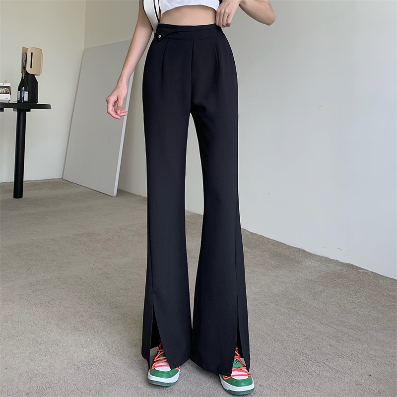 Quần Ống Rộng Lưng Cao Phong Cách Hàn Quốc Dành Cho Nữ 2021 | BigBuy360 - bigbuy360.vn