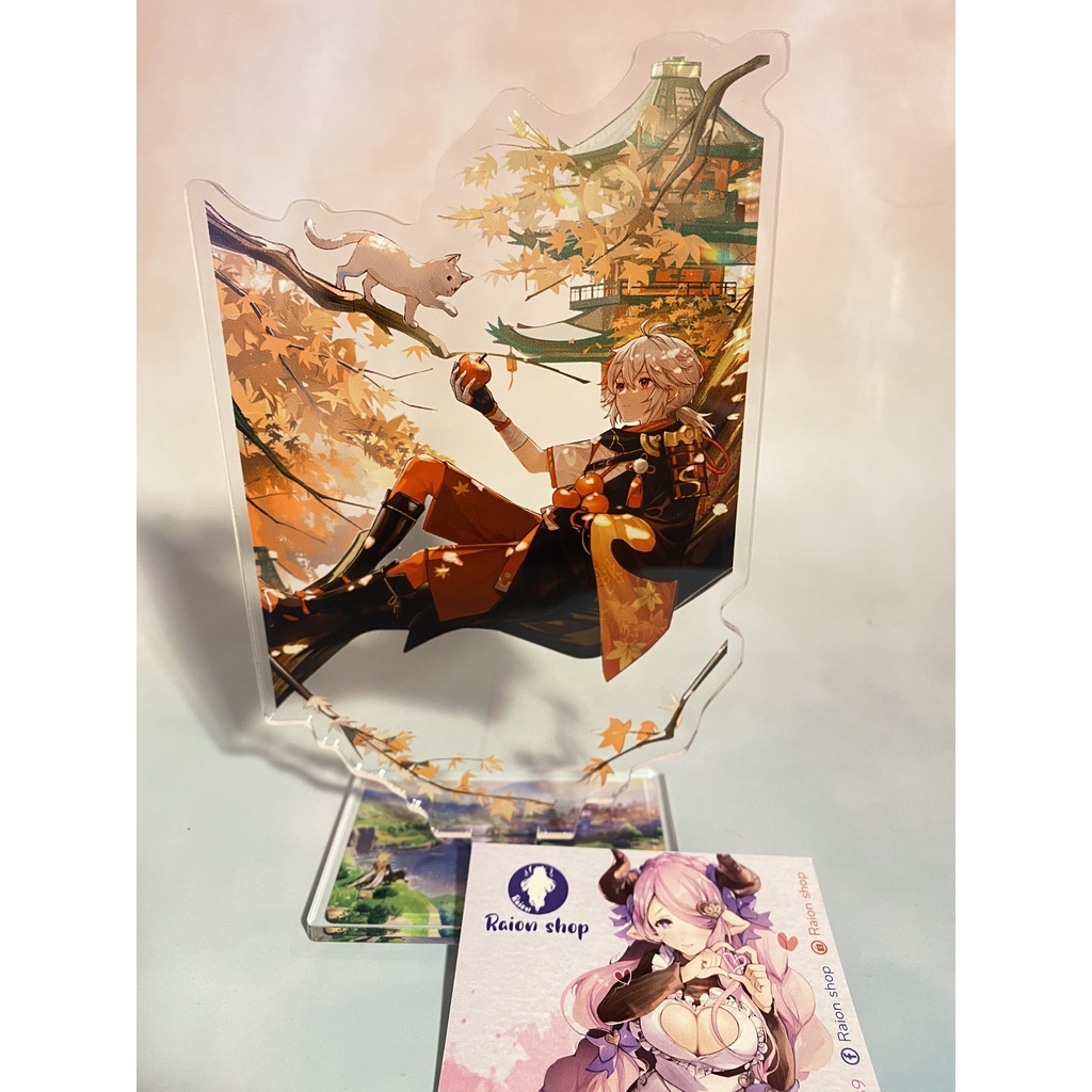 Mô Hình Standee Acrylic Mica Anime Game Genshin Impact