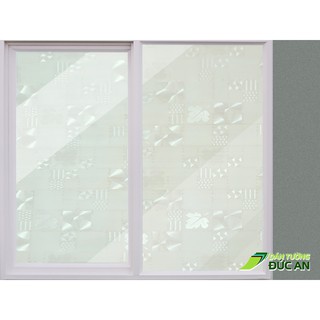 Decal dán kính khổ 90cm độ dài 50cm