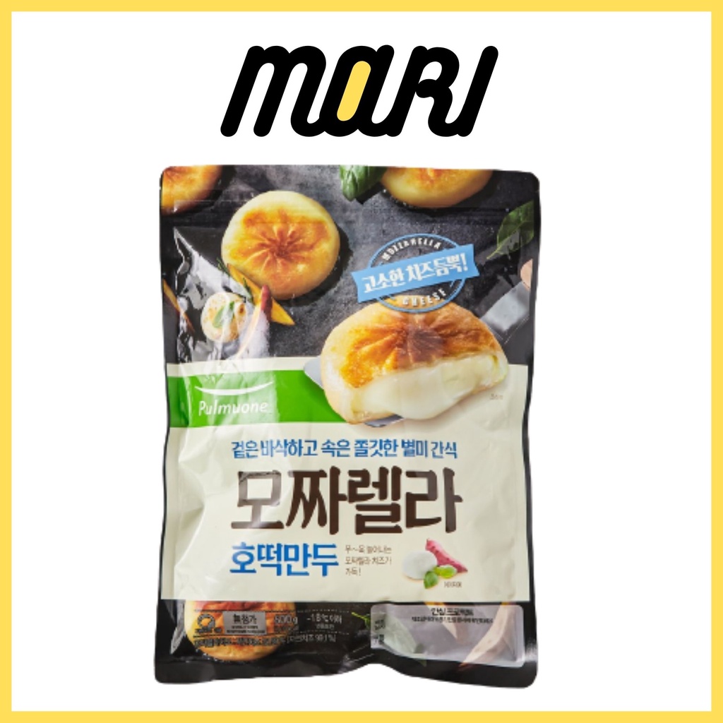 Bánh xếp hotteok nhân phô mai mozzarella Pulmuone 600g