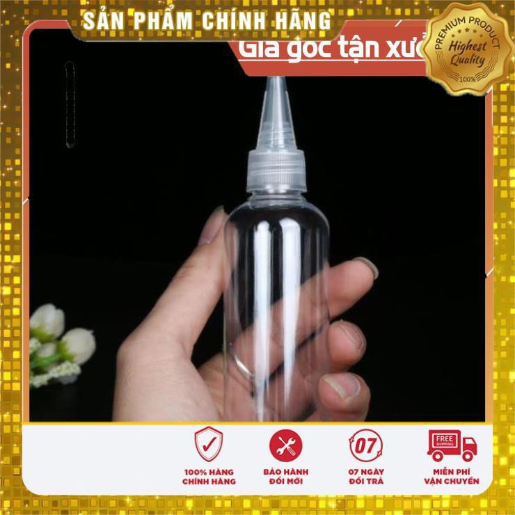 Chai Chiết Mĩ Phẩm ❤ TRÙM SỈ ❤ Chai nhựa pet nắp nhọn 100ml,50ml,30ml,20ml chiết mỹ phẩm, chiết mực , phụ kiện du lịch