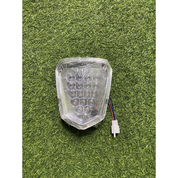 Cụm đèn led xe đạp điện cap A2-A9 mặt kính lồi 17 bóng led