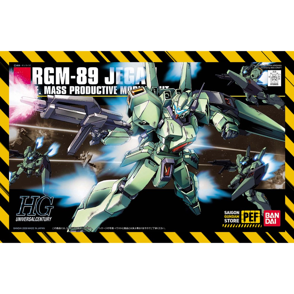 MÔ HÌNH LẮP RÁP BANDAI GUNDAM HGUC JEGAN