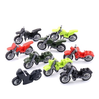 Depot Bộ Đồ Chơi Lắp Ráp Lego Hình Xe Mô Tô Quân Đội Cho Bé