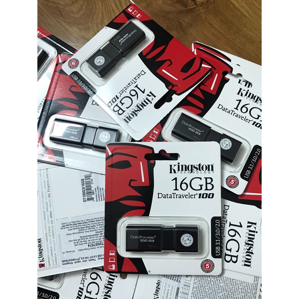 USB 3.0 16GB Kingston DT 100 G3