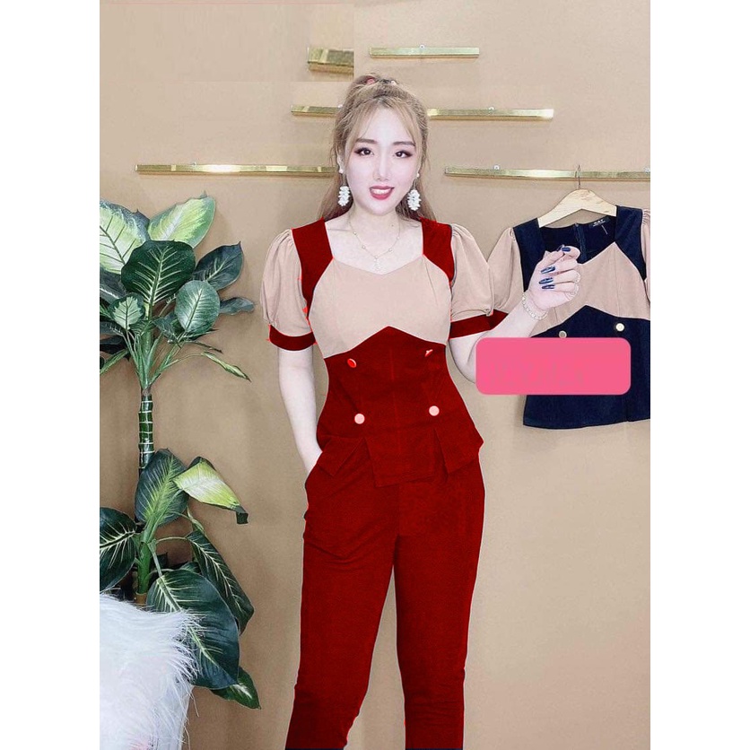 Set Đồ Bộ Nữ Mặc Nhà thun cát hàn-CHVV7