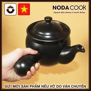Ấm pha trà & sắc thuốc 1.8L NodaCook Bát Tràng