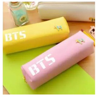 Túi đựng bút đồ dùng học tập sắc màu BTS
