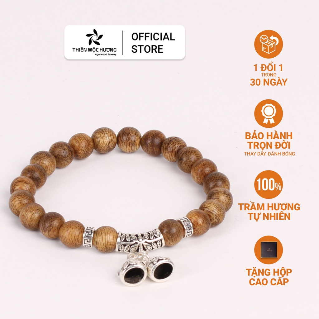 Vòng Tay Trầm Hương Cho Bé Lạc An - Ăn ngon, giảm khóc quấy, ngủ ngon - Thiên Mộc Hương